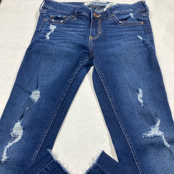 Women’s Hollister brand denim Jeans Lo Rise Super Skinny Jegging Stretch juniors - Picture 6 of 6
